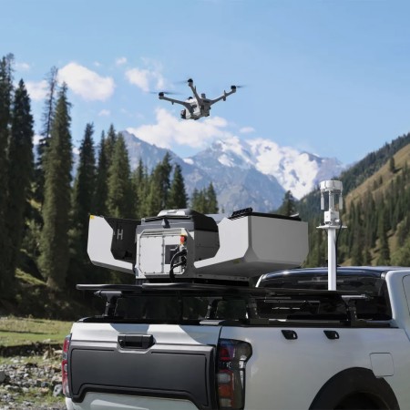DJI Dock 4: dock con cambio batteria e Matrice 5TD | 3D TARGET