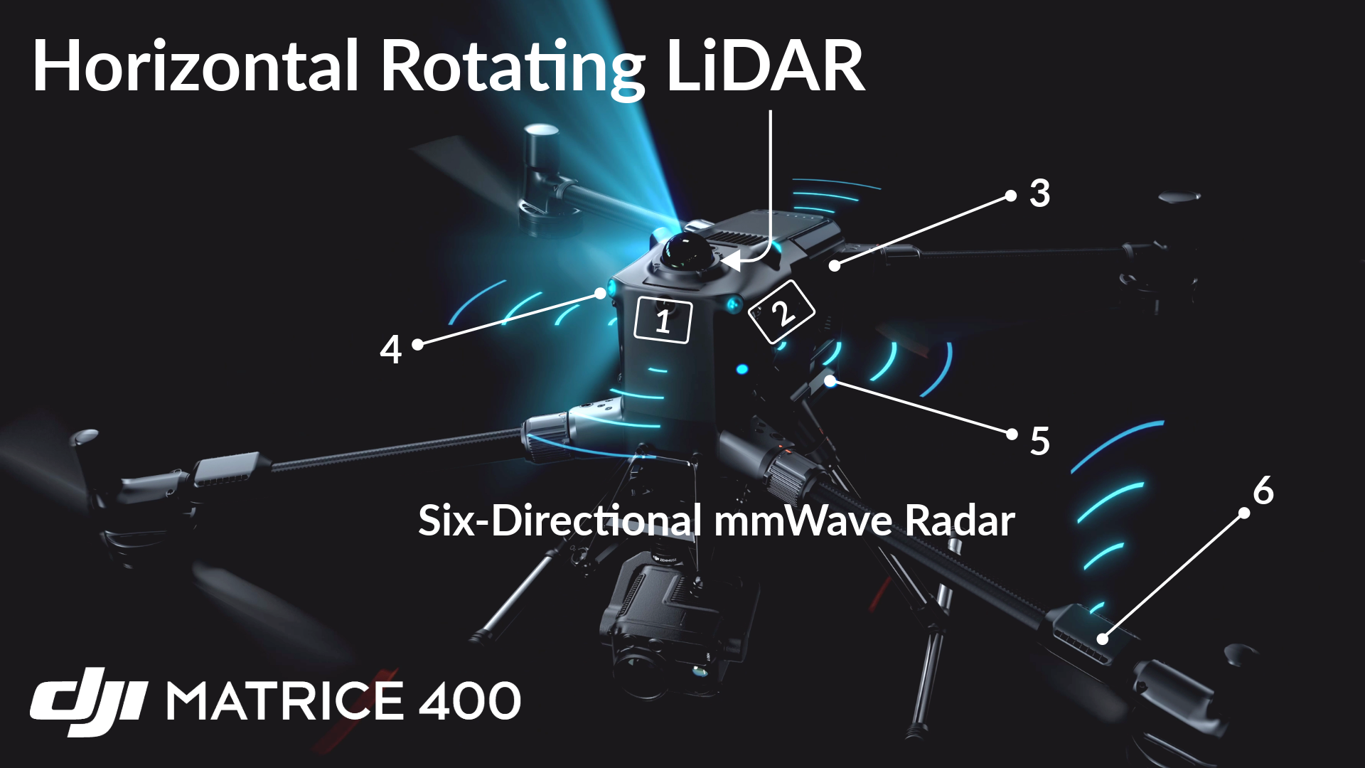 DJI M400 11 Lidar